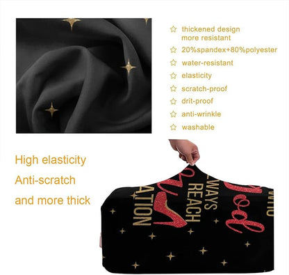 Travel Luggage Cover Washable Suitcase Protector Anti-Scratch Suitcase Cover Fits 18-32 Inch Luggage(S (for 18--21 inch luggage))