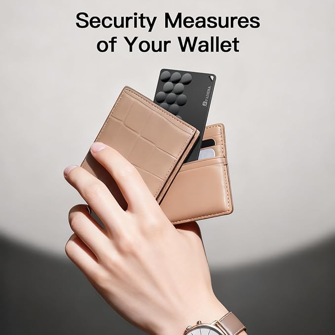 Smart Tracker with Apple Find My, Bluetooth Wallet Finder, Item Locator Tracking Device, for Keys, Wallet, Luggage, Pet, Bag
