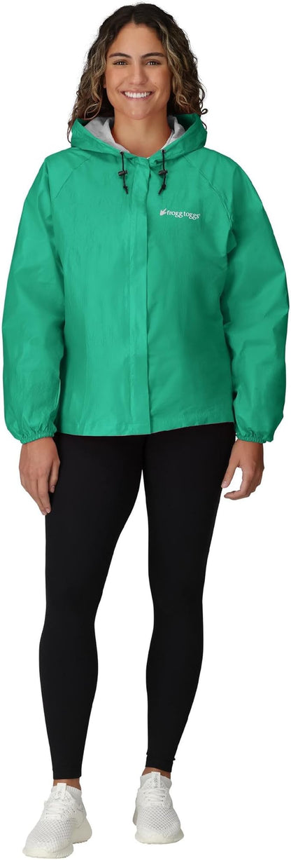 FROGG TOGGS Women's Ultra-Lite2 2-Layer Waterproof Breathable Rain Jacket