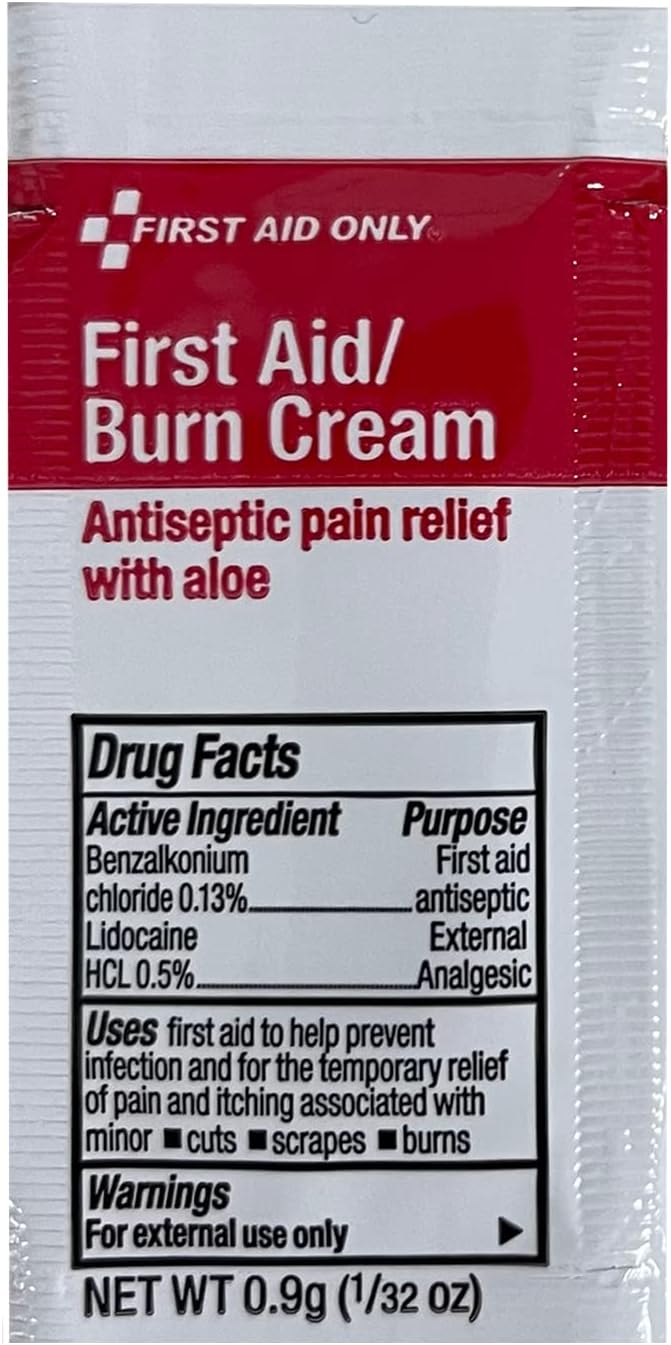 First Aid Only 6060 All-Purpose 10-Person Emergency First Aid Kit for Business, Worksite, Home, and Car, 57 Pieces