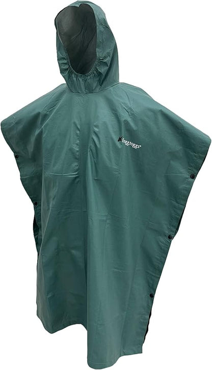 FROGG TOGGS Ultra-lite2 Waterproof, Breathable Rain Poncho, Adult and Youth Sizes