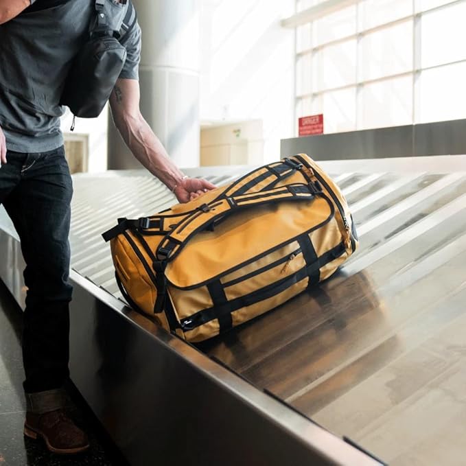 WANDRD CARRYALL 60L Dallol Yellow - Perfect Travel Essentials duffel Bag: Versatile for Traveling, Ideal Vacation & Everyday Travel Bag