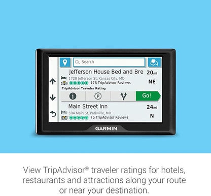 Garmin Drive 52, GPS Navigator with 5 inch Display, Simple On-Screen Menus and Easy-to-See Maps (Renewed)