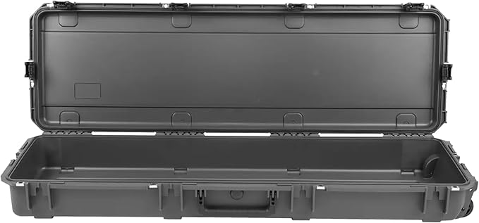 SKB Hard Protective Storage Case, Foam, Wheels for Equipment, iSeries 50" x 14" x 6", Dark Gray