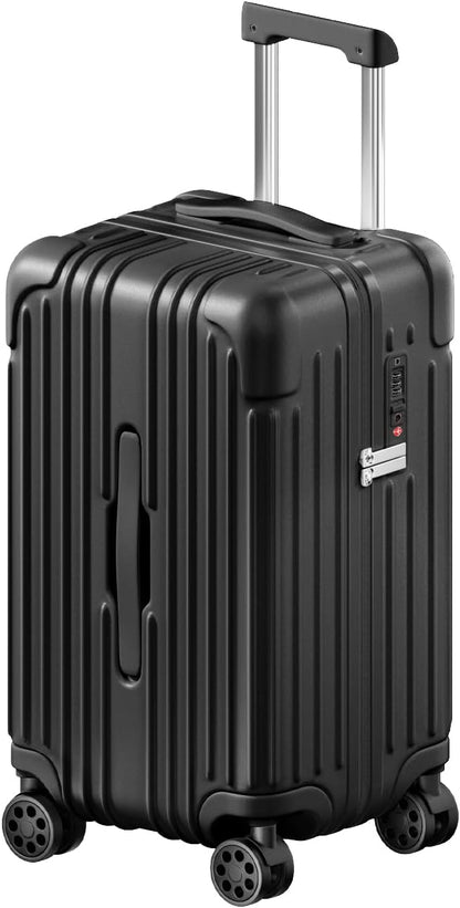 Krute Carry on Luggage 20 inch Suitcases with Spinner Wheels PC+ABS Airline Approved Hard Side Luggages with TSA Lock