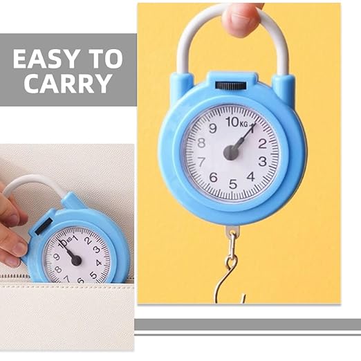 2pcs Portable Electric Spring Scale High Precision Electronic Weight Scale with Hook for Travel Outdoor Use Handheld Smart Digital Measurement Tool