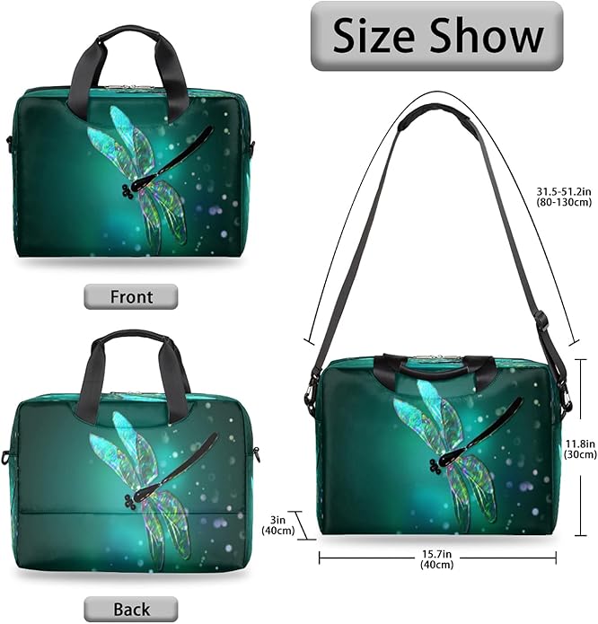 Cute Laptop Shoulder Bag for Women Men, Computer Laptop Bag Laptop Sleeve Case Laptop Satchel Briefcase Carrying Bag QA-1