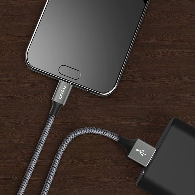 etguuds USB A to USB C Cable 6ft, 2-Pack, 3A Fast Charging Type C Charger Cord for iPhone 17 16 15 Pro Max 16e 17 Air, Samsung Galaxy S25 S24 S23 S22 S21 S20 A17 A16 A56 A55 Flip Fold, Gray