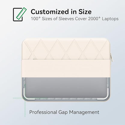 Smatree Laptop Sleeve for 16 inch Lenovo Yoga 7i/7 Gen 8,Yoga 7i/7 2 in 1,ThinkPad X1 Extreme Gen 5/4,Legion Slim 7 Gen 7, Lenovo Laptop Case with Pocket, YKK Zipper, Shockproof Design, White (E613W)