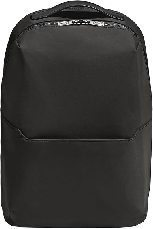 Away Everywhere Zip Backpack, Travel Backpack with Laptop Sleeve, Lightweight & Durable, Travel Essentials, Jet Black