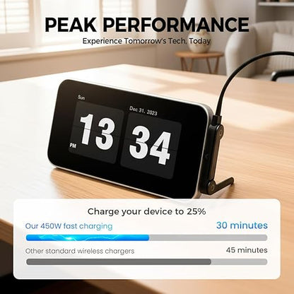240W Braided Fast Charge Cable With Built-in Phone Stand, 2026 Upgrade T-Shaped Foldable Durable USB-C Cord, 90 Degree USB C Cable Right Angle Multi-Functional Charger Cord, Type-C to Type-C (6Pcs)