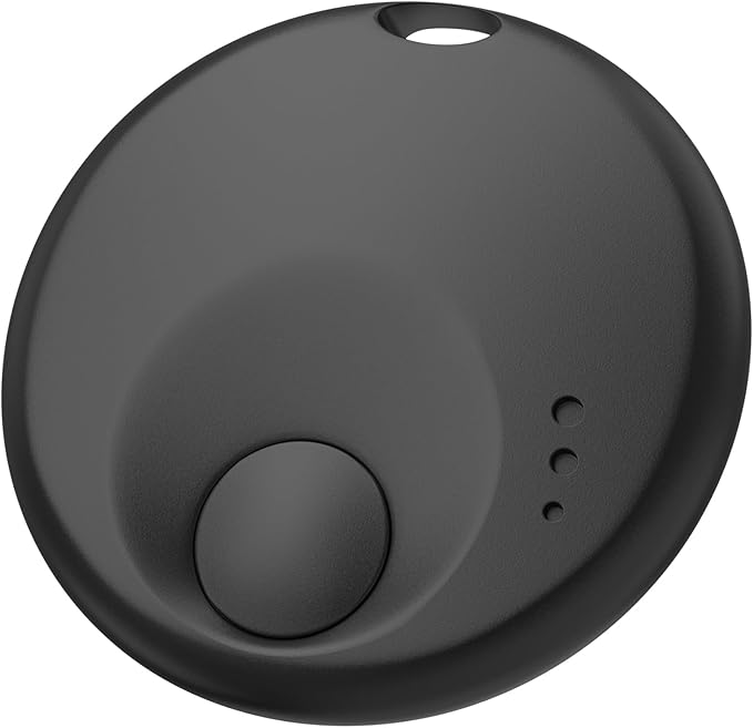 Smart Tracker Tag, GPS Item Finder Compatible with Apple Find My, IP67 Waterproof Track Locator for Keys, Wallets, Luggage, iOS Only (1 Pack)