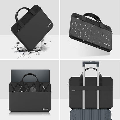 Smatree 17 inch Laptop Sleeve with Handle for Lenovo V17 Gen 2, for IdeaPad 3/3i Gen 6/7, Lenovo Protective Laptop Case with Accessory Pocket, YKK Zipper, Shockproof Design (E814)