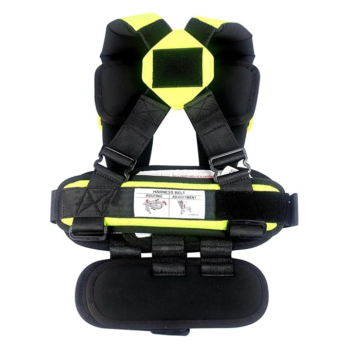 RideSafer - Large Yellow, Lightweight, Compact, Portable Car Seat - Perfect for Travel and Everyday Child Safety (Pack of 6)