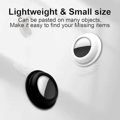 Aimtel Case Compatible with Apple AirTag Sticker,4 Pack AirTag Fabric Mount Adhesive Air Tag Secure Holder for Tv Remote/Luggage/Purses/Jackets/Backpacks/Laptop/Car Air Tags Cover