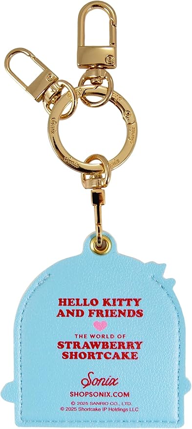 Sonix x Sanrio Keychain Case Compatible with Apple AirTag | Protective AirTag Cover Keychain Charm | Hello Kitty & Friends x Strawberry Shortcake