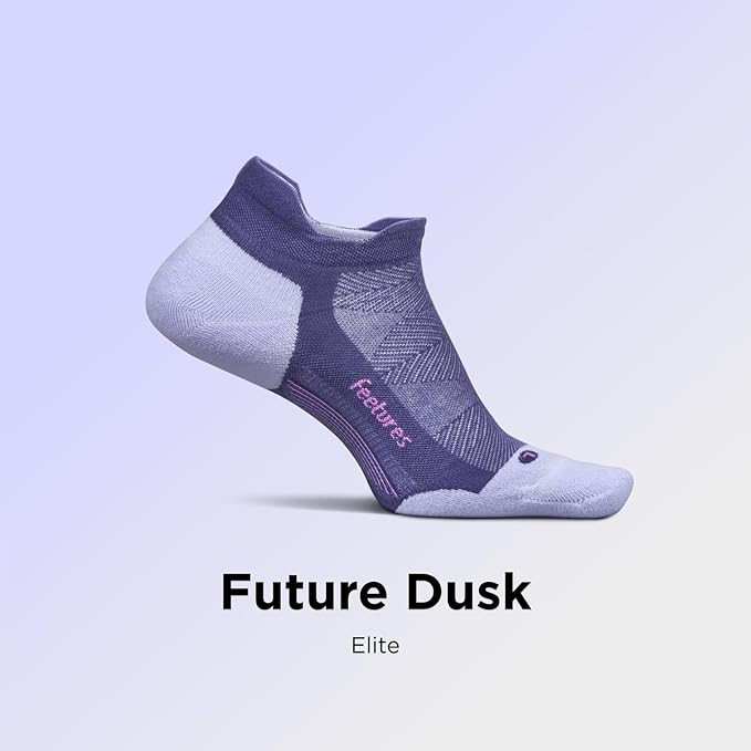 Feetures Elite Golf Max Cushion Tab Ankle Socks - Sport Sock with Targeted Compression