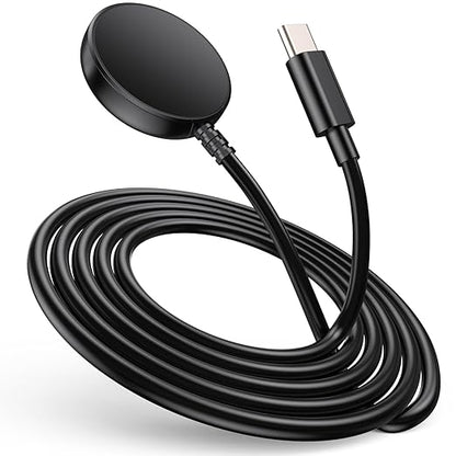 3.3FT USB C for Samsung Galaxy Watch Charger Compatible with Watch 8/8 Classic/Ultra/7/6/6 Classic/5/5 Pro/4/4 Classic/3/Active/FE Magnetic Fast Charging