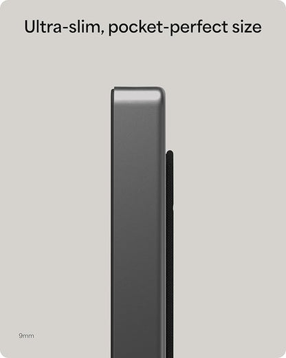 Mophie Powerstation Wireless Slim with Stand 10,000mAh Power Bank – MagSafe Compatible, 15W Qi2-Certified, 30W USB-C PD Fast Charging, Slim Battery Pack for iPhone, Android, Travel & Airplane Use