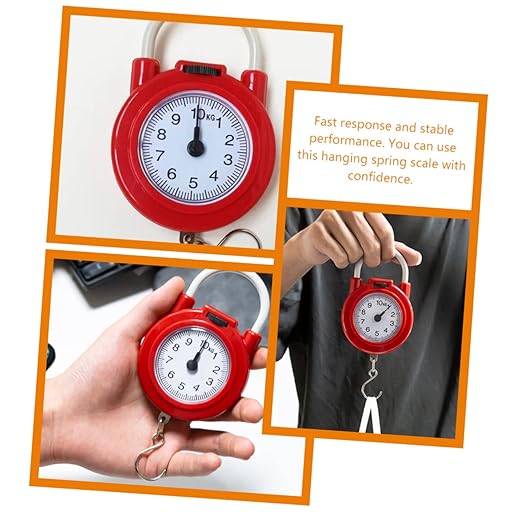 Compact Travel Scale for Luggage Smart Suitcase Weight Scale Hook Handheld for Kitchen and Outdoor Use