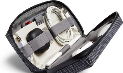 Bellroy Tech Kit (Tech Accessories Organizer Pouch, Zipper Closure Design, Stores Power Bank, Phone Charger, Cables & More, Internal)