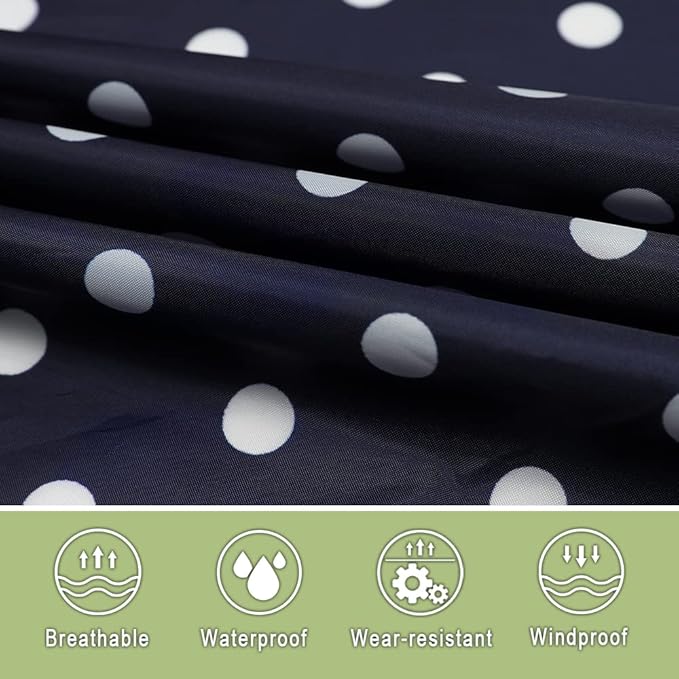 Fashion Hooded Rain Poncho Waterproof Raincoat Jacket with pocket for Women/Men/Adult