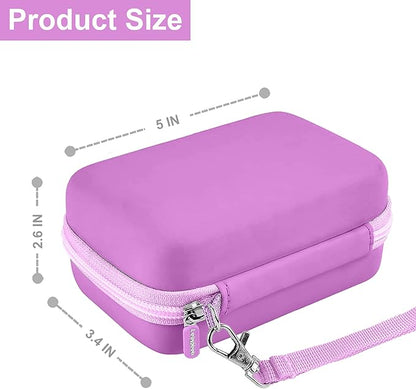 Leayjeen Digital Camera Case Compatible with KODAK EKTAR H35 H35N Half Frame Film Camera,Storage Holder Organizer for Kodak Ultra F9 M35 M38 Paper Shoot Camera-Pueple(Case Only)