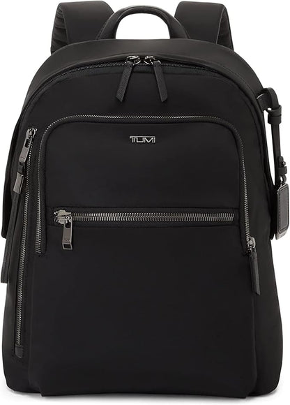 TUMI Women's Halsey Backpack, Black/Gunmetal, One Size