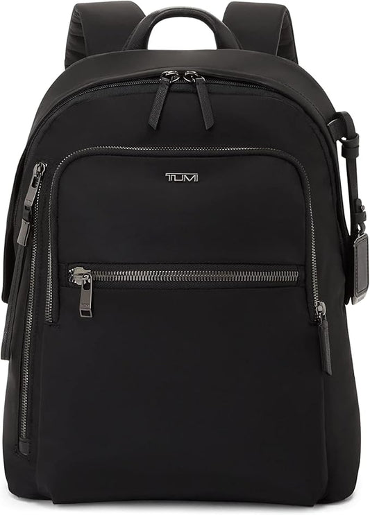 TUMI Women's Halsey Backpack, Black/Gunmetal, One Size