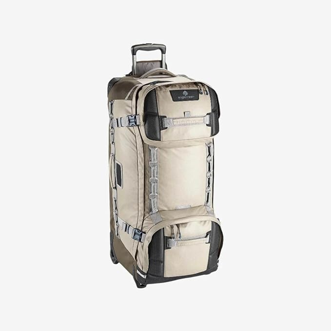 eagle creek Expanse ORV 2-Wheel 36" Trunk – Wheeled Duffel Bag for Travel & Adventure – Durable, Weather-Resistant Fabric – Heavy-Duty Handles – Wet & Dry Compartment – Beige