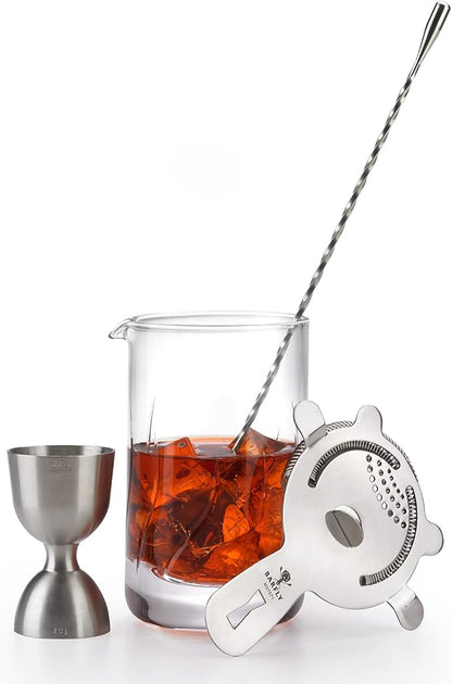 Barfly Mixing Glass Etch Pattern -17 Oz(500 Ml)