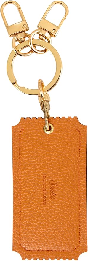 Sonix Keychain Case Compatible with Apple AirTag | Protective AirTag Cover Keychain Charm | Embroidered Cinema Tag Charm | Movie Ticket