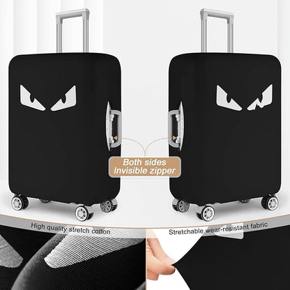 Luggage Covers For Suitcase Tsa Approved, Washable Suitcase Cover Elastic Luggage Protector Scratch Resistant Suitcase Cover For 30-32 Inch Wheeled Luggage(Eye-30 inch)
