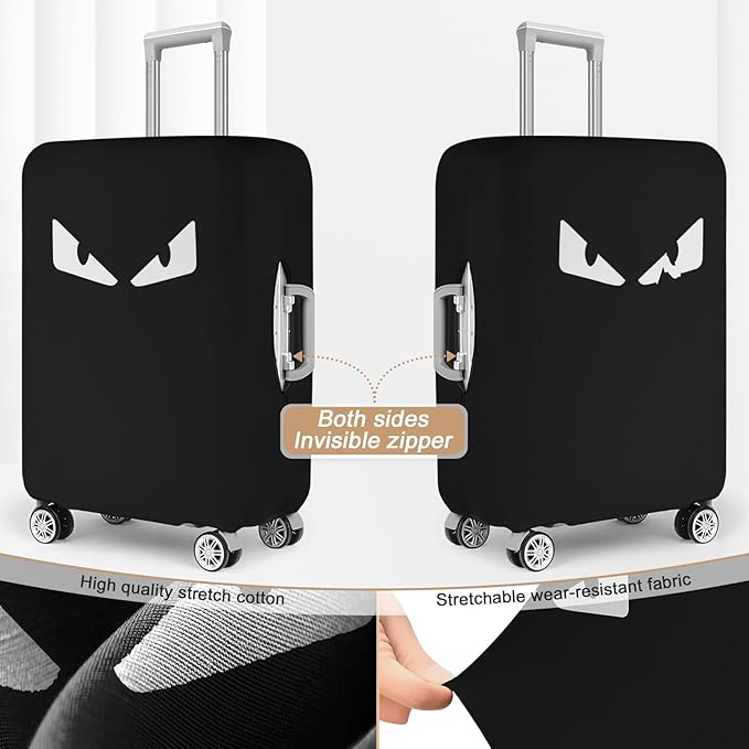 Luggage Covers For Suitcase Tsa Approved, Washable Suitcase Cover Elastic Luggage Protector Scratch Resistant Suitcase Cover For 28-29 Inch Wheeled Luggage(Eye-28 inch)