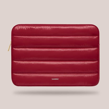 VANDEL - The Original Puffy Laptop Sleeve 13-14 Inch. White Laptop Sleeve for Women. Carrying Case Cover MacBook Pro 14 in, MacBook Air 13 Inch, iPad Pro 12.9, Dell, Asus, HP