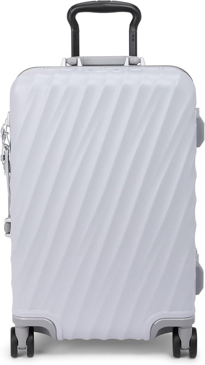 TUMI 19 Degree Frame International 4 Wheel Carry-On - Lightweight Suitcase - Hard Shell Luggage - 21.8" X 14.0" X 9.0" - Pearl Grey Texture