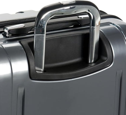 DELSEY PARIS Helium Aero Hardside Expandable Luggage with Spinner Wheels, Black, Carry-On 19 Inch