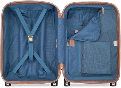 DELSEY PARIS Chatelet Air 2.0 Hardside Luggage with Spinner Wheels, Blush Pink, Carry on 20 Inch