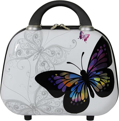 World Traveler Butterfly Luggage, 4-Piece Set