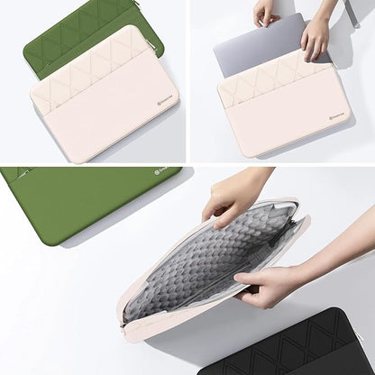 Smatree Laptop Sleeve for 16 inch Lenovo Yoga 7i/7 Gen 8,Yoga 7i/7 2 in 1,ThinkPad X1 Extreme Gen 5/4,Legion Slim 7 Gen 7, Lenovo Laptop Case with Pocket, YKK Zipper, Shockproof Design, White (E613W)