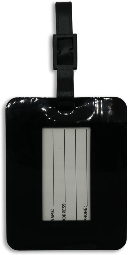 Funny Luggage Tag – Hilarious Travel ID Tag with Sarcastic Saying – Durable & Easy to Spot Suitcase Tag for Men, Women, Frequent Flyers, or Gag Gift for Travelers-Bon Voyage