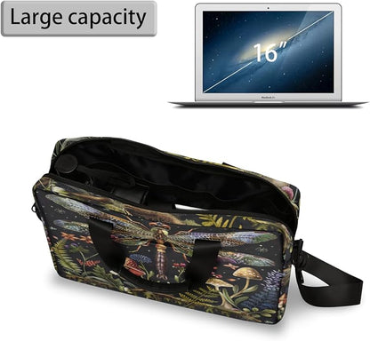 Laptop Bag Bohemian Mandala Laptop Satchel Briefcase Adjustable shoulder Carrying for MacBook Pro 16 inch
