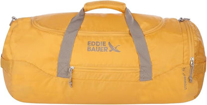 Eddie Bauer Stowaway Packable Duffel Bag | Travel | Foldable | Lightweight | Durable | Ripstop Polyester