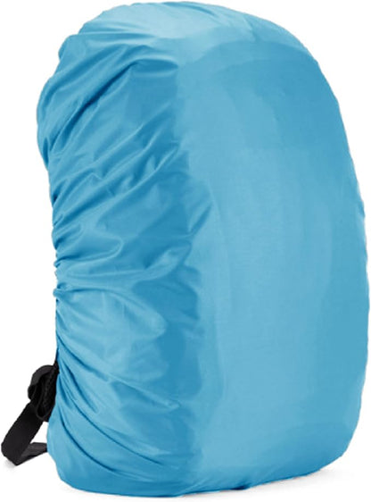Silfrae Waterproof Rucksack Cover Backpack Rain Cover 30L-100L for Travel Climbing Hiking (Lake Blue, 60L-70L)