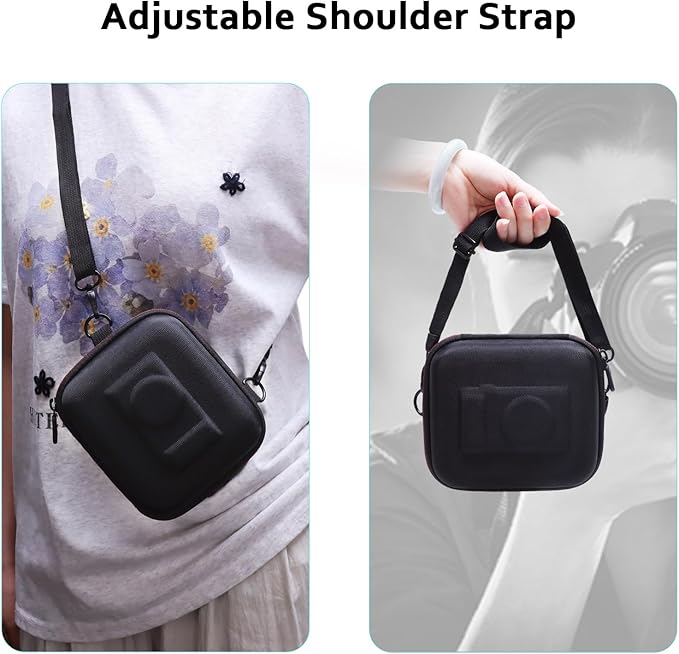 XANAD Hard Case for Sony a6400/a6700/a6100/a6000/ZV-E10/ZVE10 II/RX100 VII or Fujifilm X100VI / X100V Digital Camera (Black)