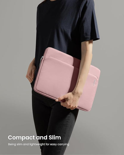 tomtoc Slim Laptop Sleeve for 14-inch MacBook Pro M5/M4/M3/M2/M1 Pro/Max 2025-2021, Water-Resistant Protective Case for 13.8 Inch Surface Laptop AI PC, Accessory Bag