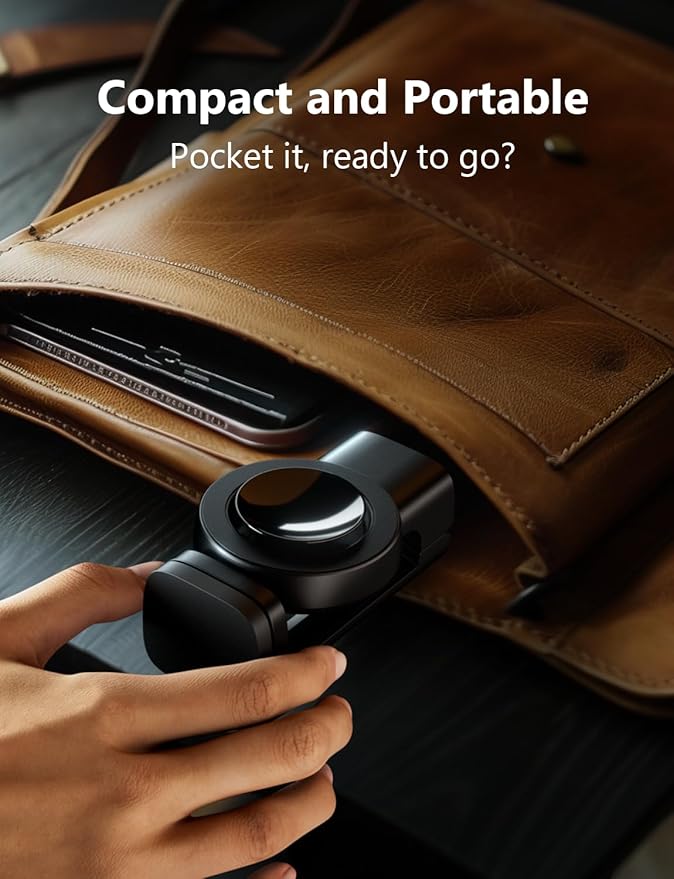 Klearlook for Magsafe Airplane Phone Holder for Flying, Hands-Free 360° Rotation for MagSafe Accessories, Magnetic Holder for iPhone 12-15, Travel Accessories Must Haves