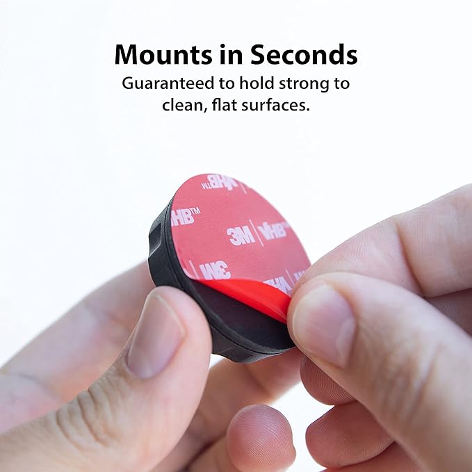 Elevation Lab AirTag Adhesive Mount (4 Pack) - TagVault™ - The First Waterproof AirTag Stick-On Holder | 3M VHB, Indestructible, Screw-On Design, Find Your Bike, Car, & More