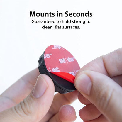 Elevation Lab AirTag Adhesive Mount (4 Pack) - TagVault™ - The First Waterproof AirTag Stick-On Holder | 3M VHB, Indestructible, Screw-On Design, Find Your Bike, Car, & More