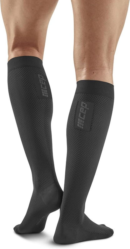 CEP Men’s Allday Knee High Compression Wool Socks - Business, Dress, Travel Long Socks